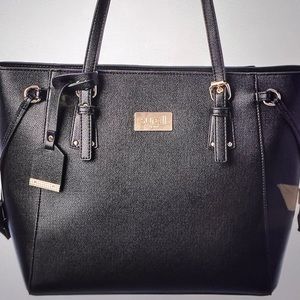 Surreal Accessories Vegan Leather Shopper Tote